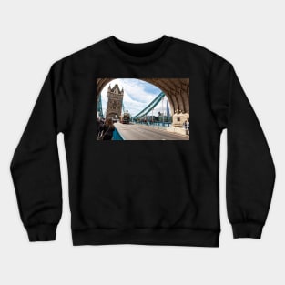 London Tower Bridge And The Shard Crewneck Sweatshirt